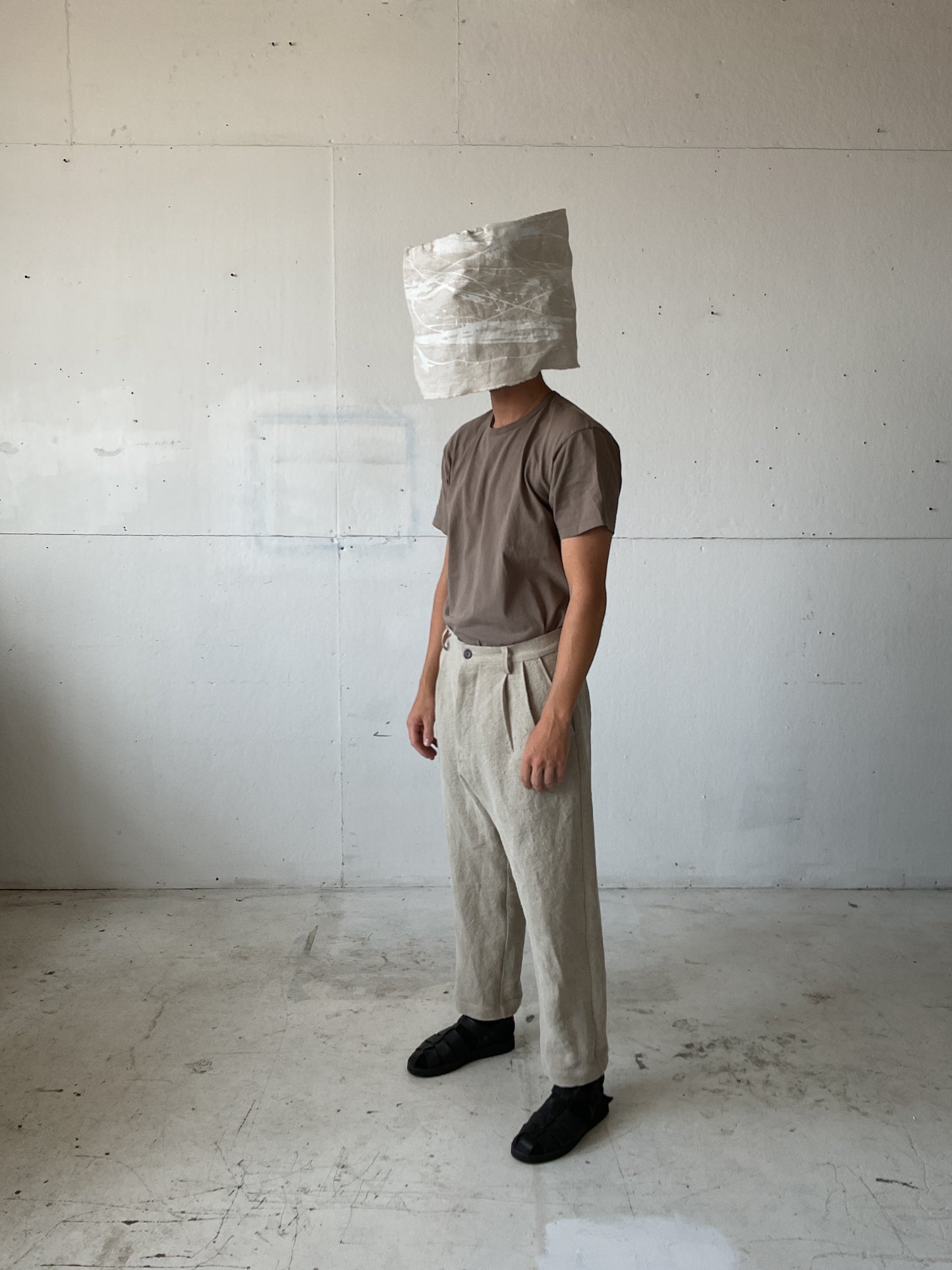 Dress Pants in Heavy Organic Linen