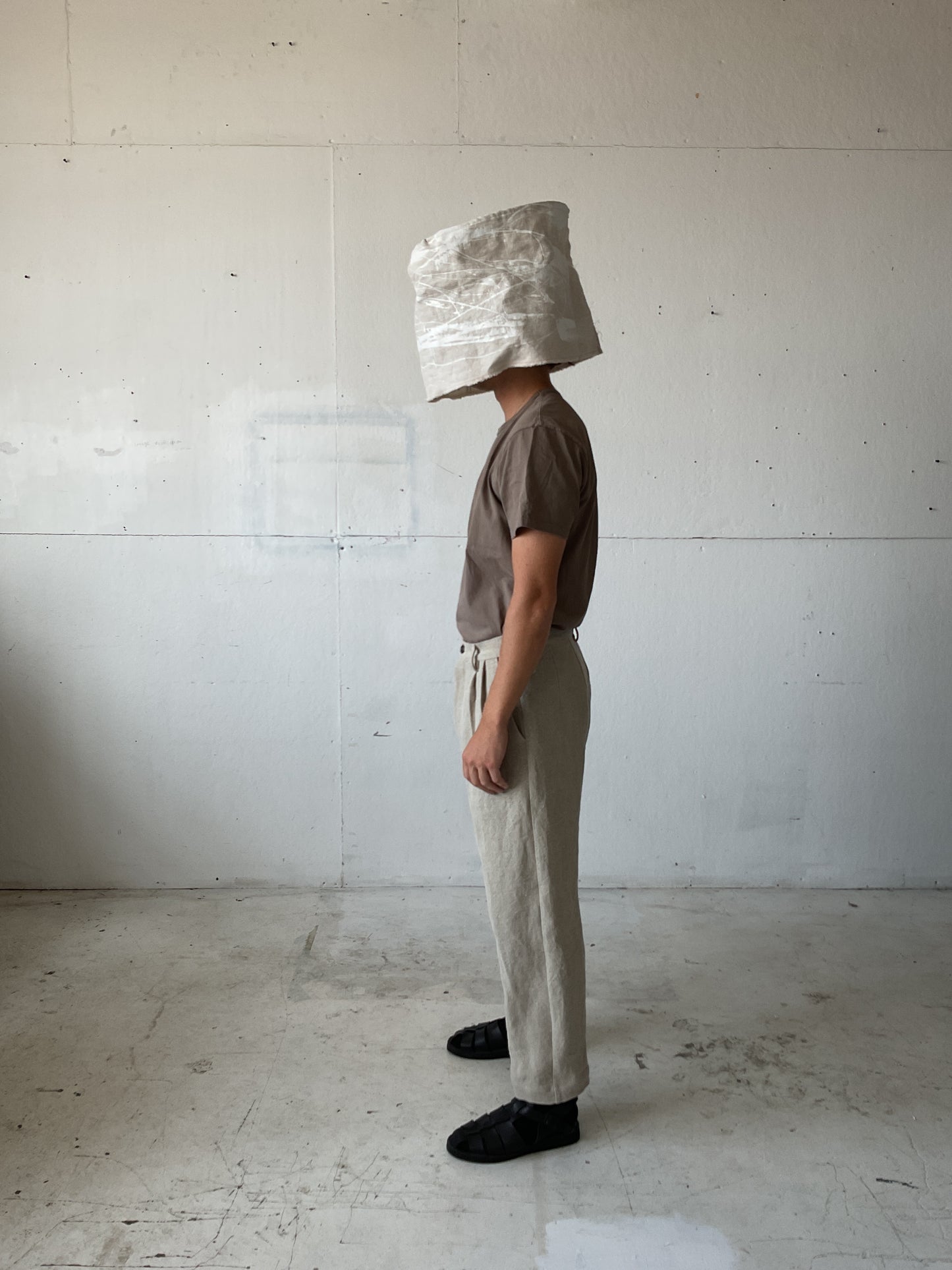 Dress Pants in Heavy Organic Linen