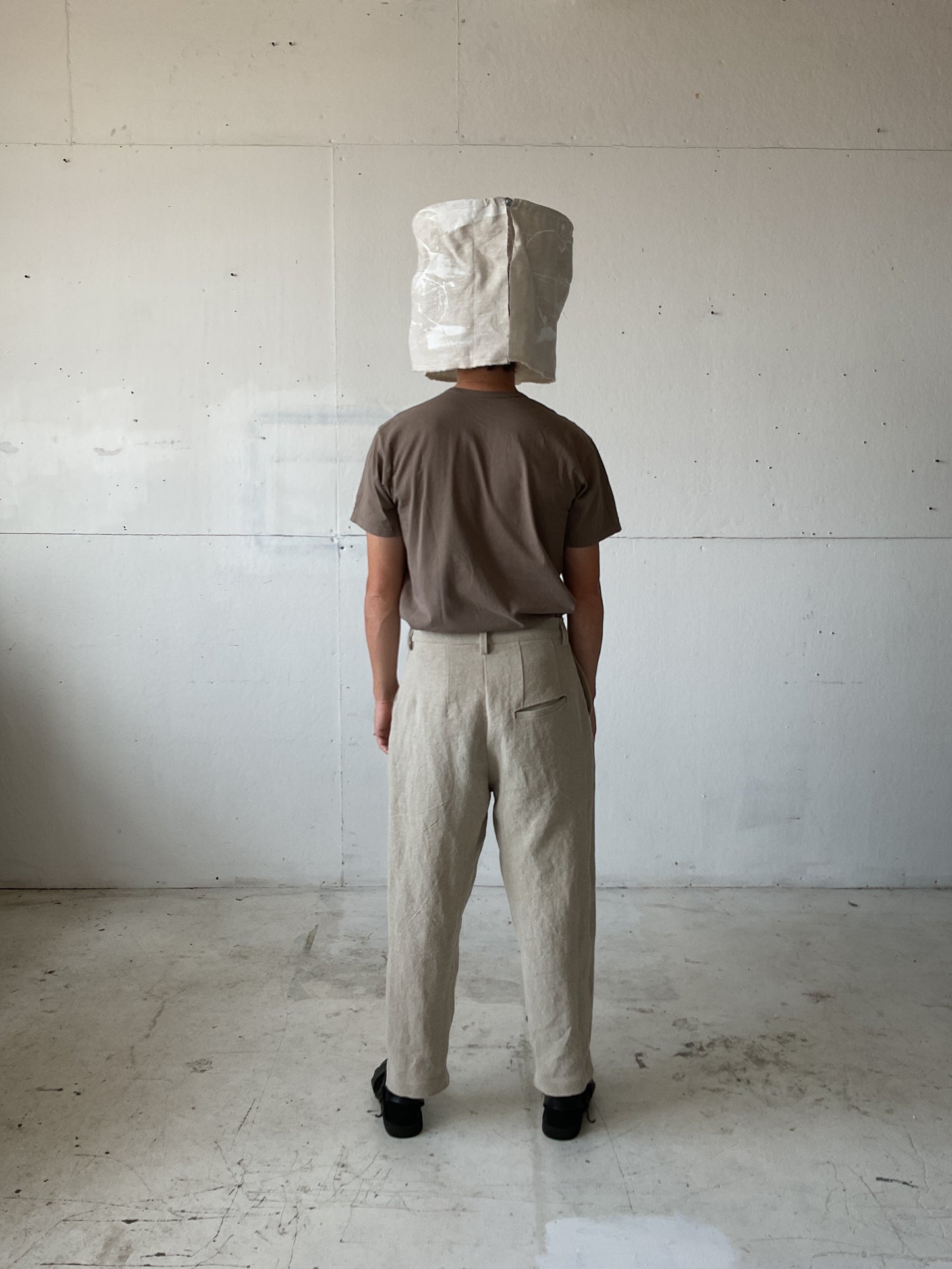 Dress Pants in Heavy Organic Linen