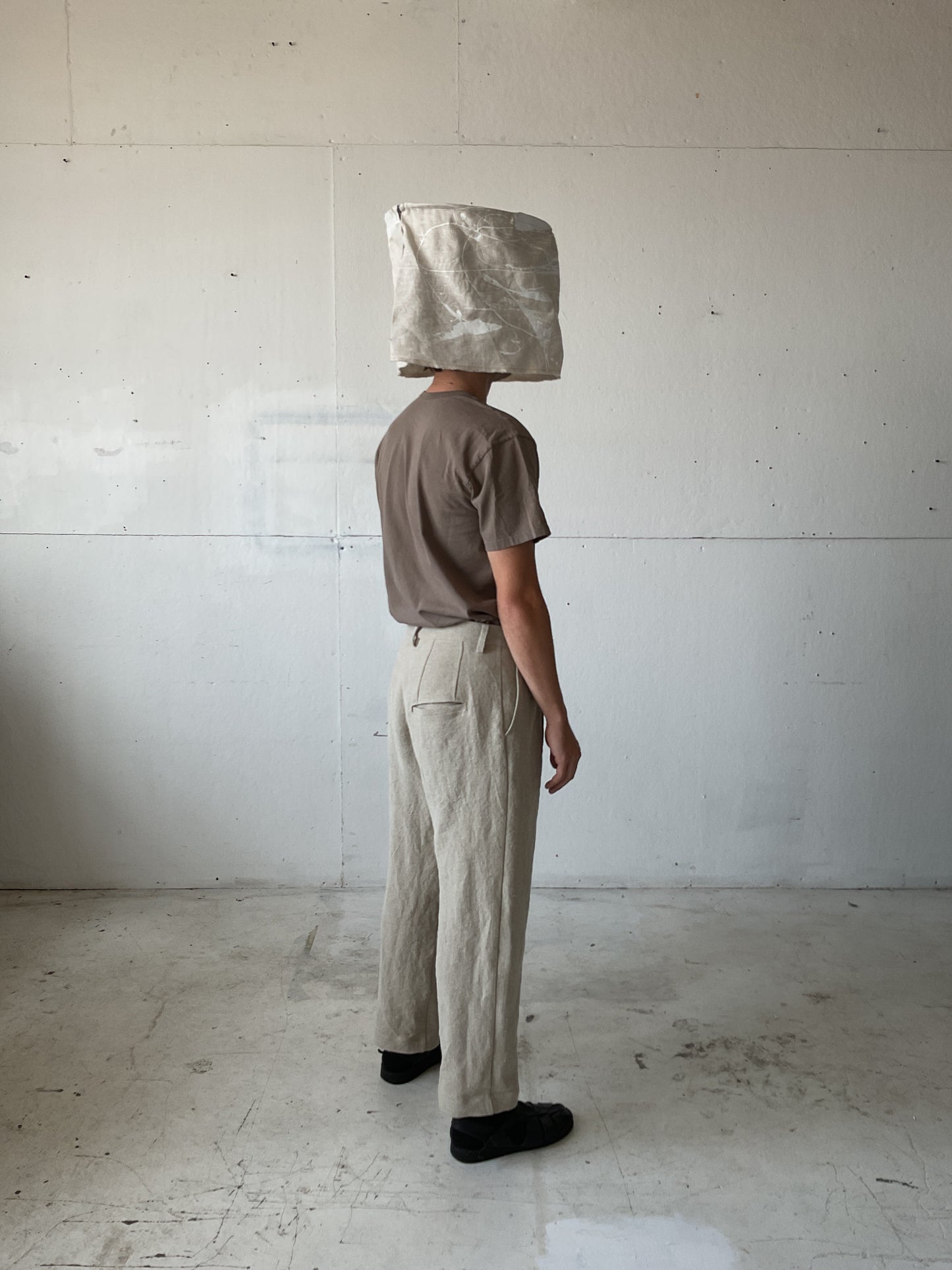 Dress Pants in Heavy Organic Linen
