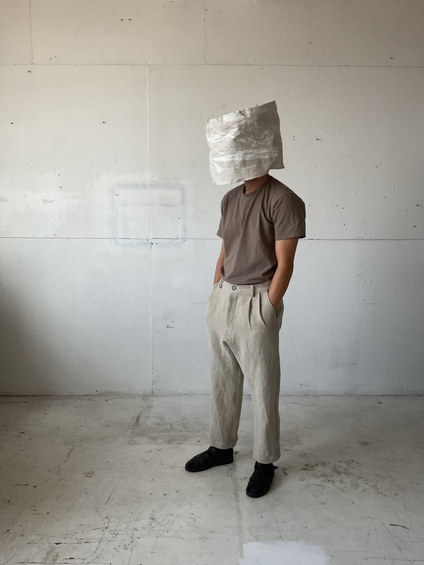 Dress Pants in Heavy Organic Linen
