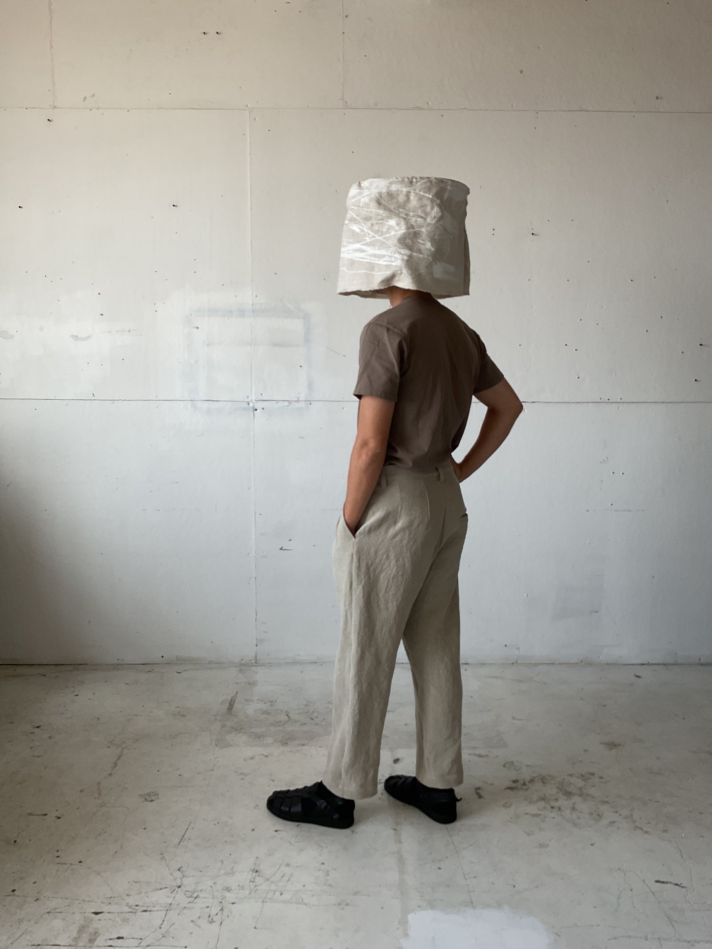 Dress Pants in Heavy Organic Linen