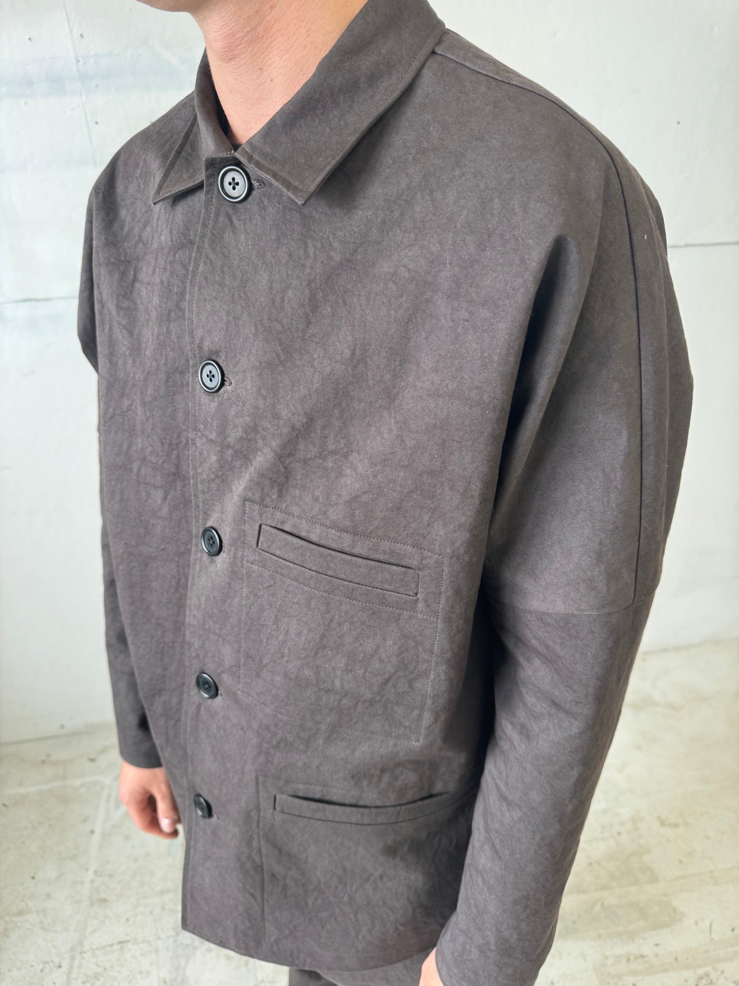 Work Jacket in Heavy Cotton Twill