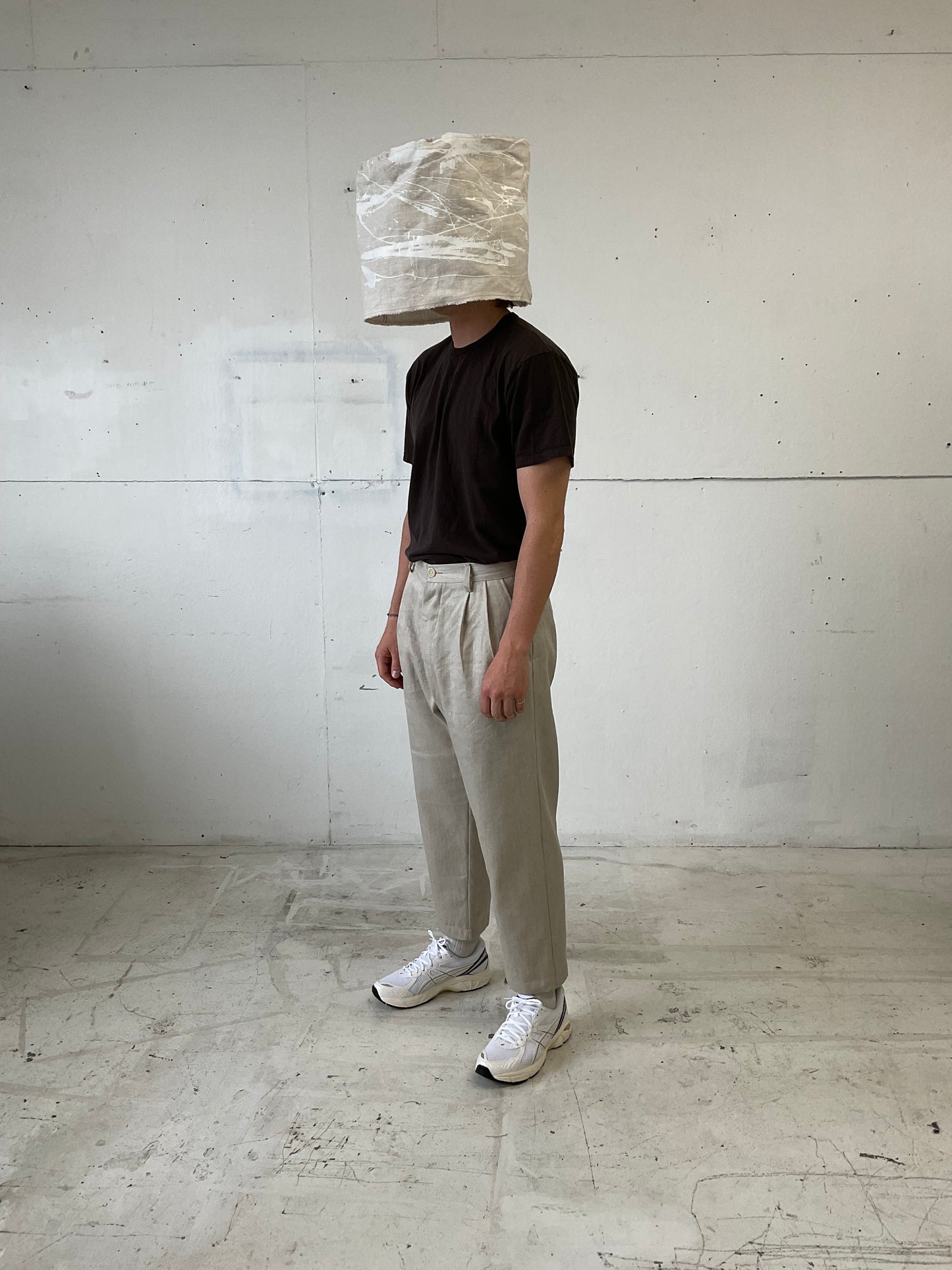 Dress Pants in Linen/Cotton Twill