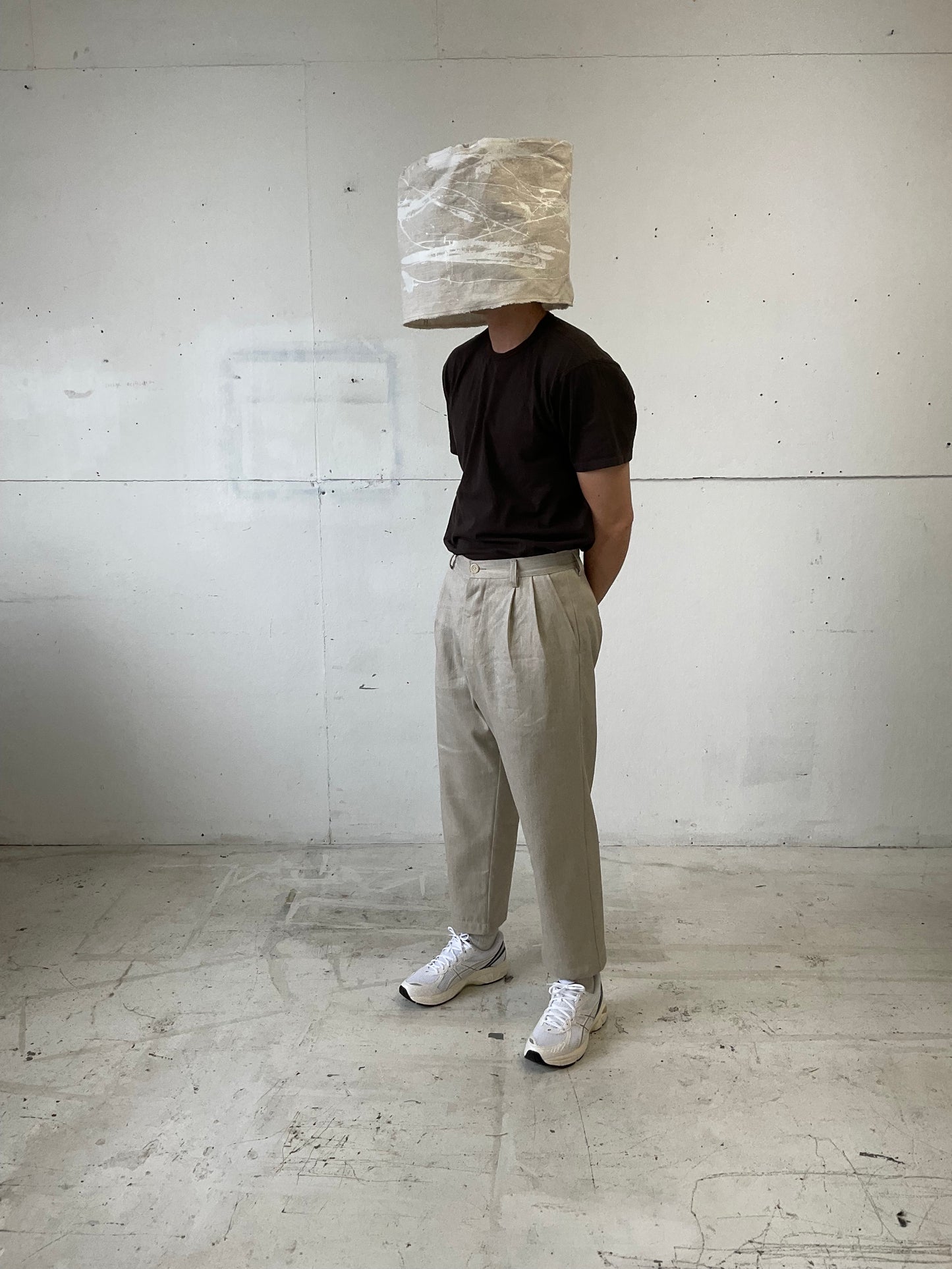 Dress Pants in Linen/Cotton Twill