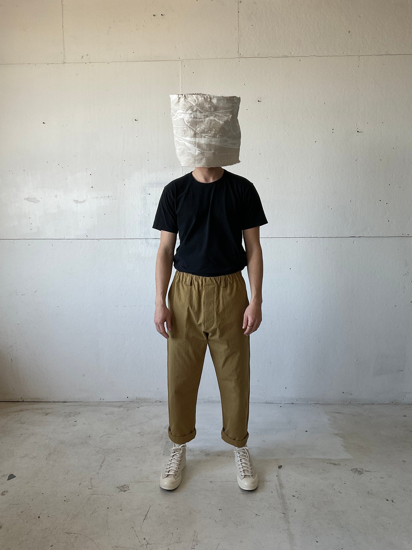 Work Pants in Cotton Plain Weave
