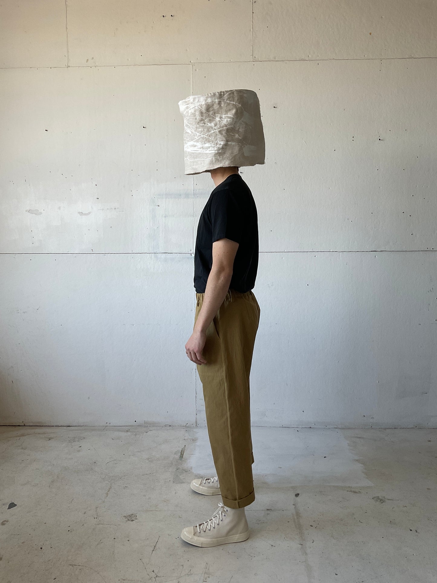 Work Pants in Cotton Plain Weave