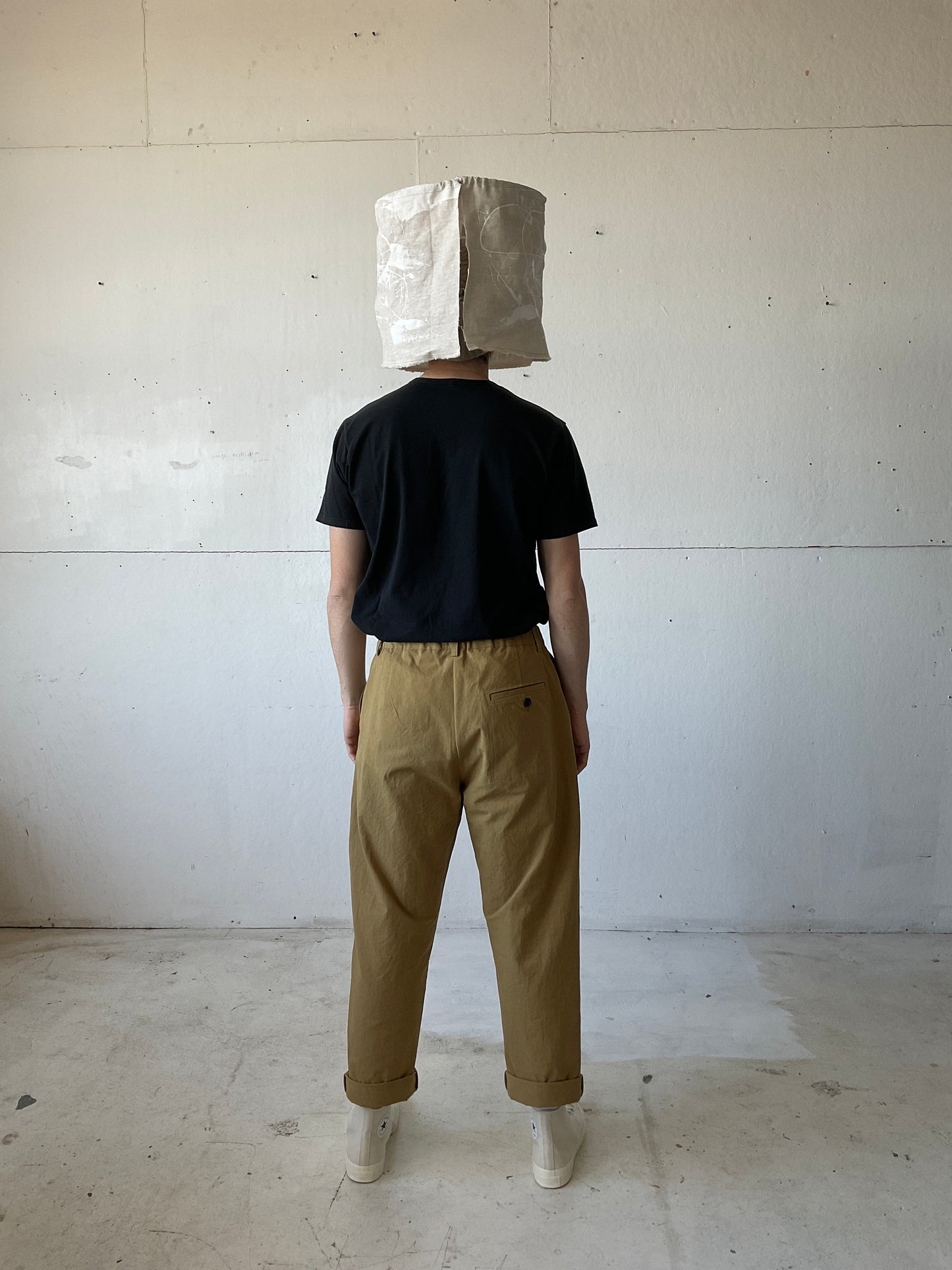 Work Pants in Cotton Plain Weave