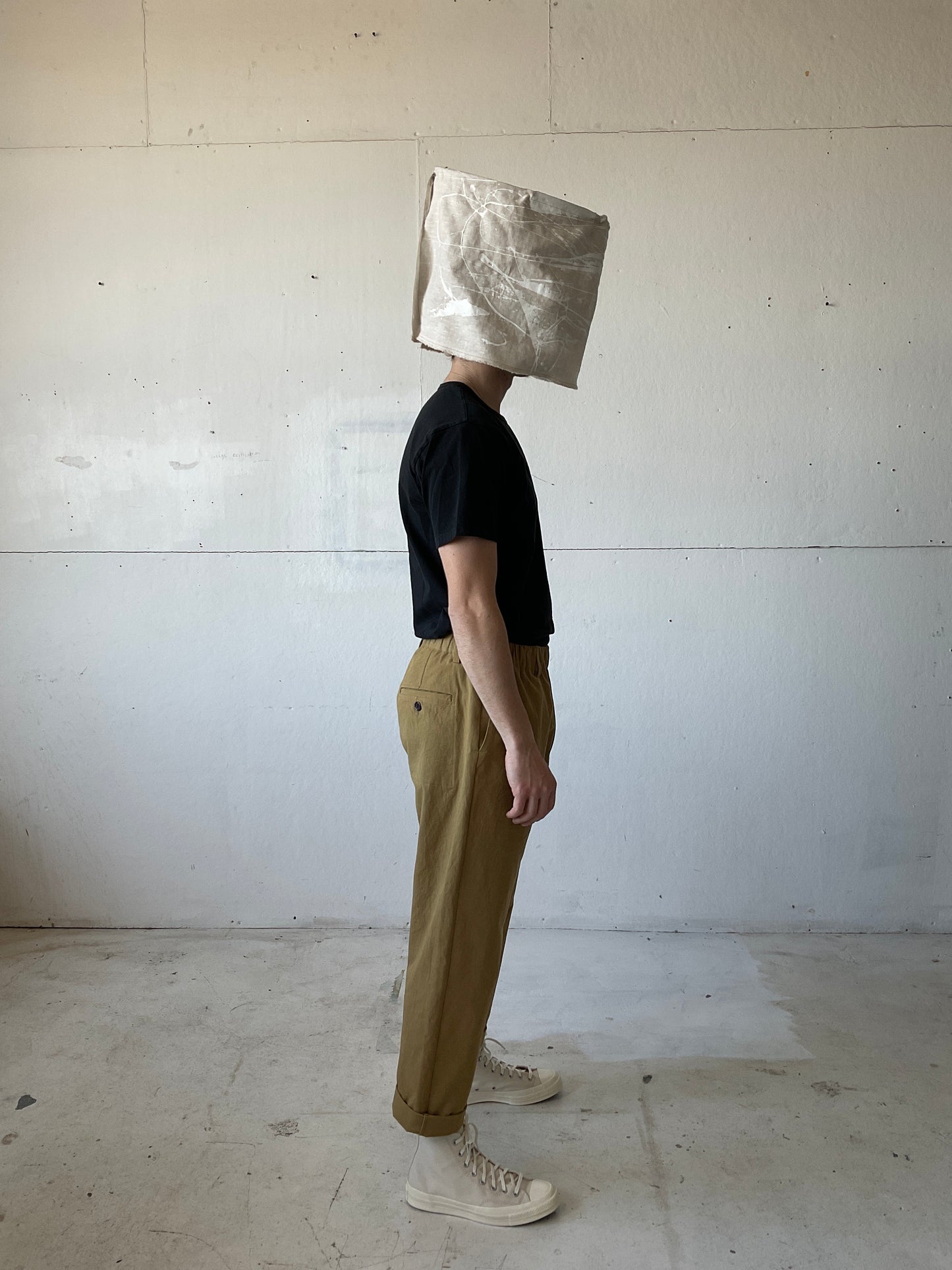 Work Pants in Cotton Plain Weave