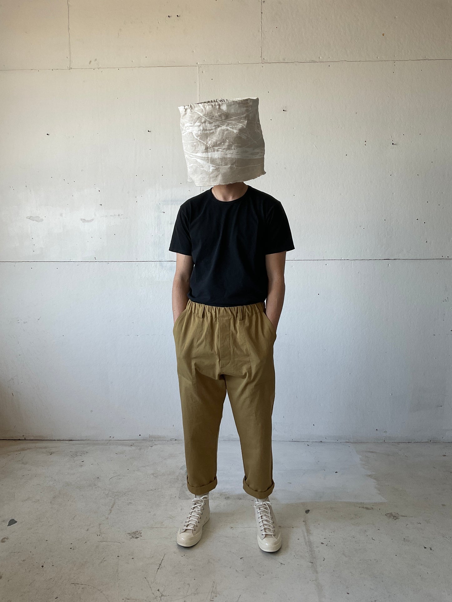 Work Pants in Cotton Plain Weave