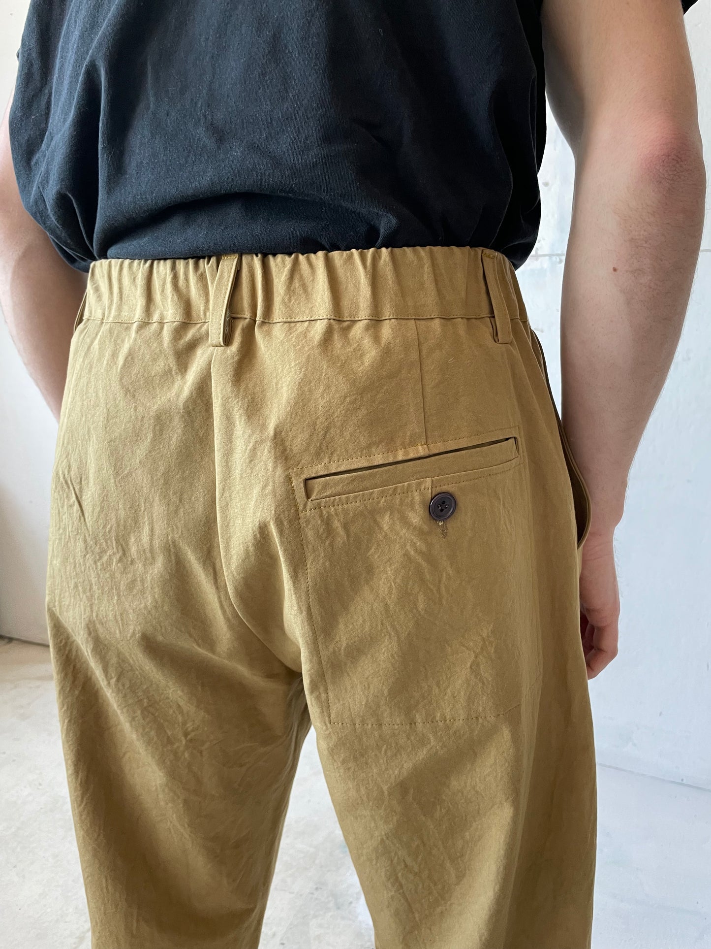 Work Pants in Cotton Plain Weave