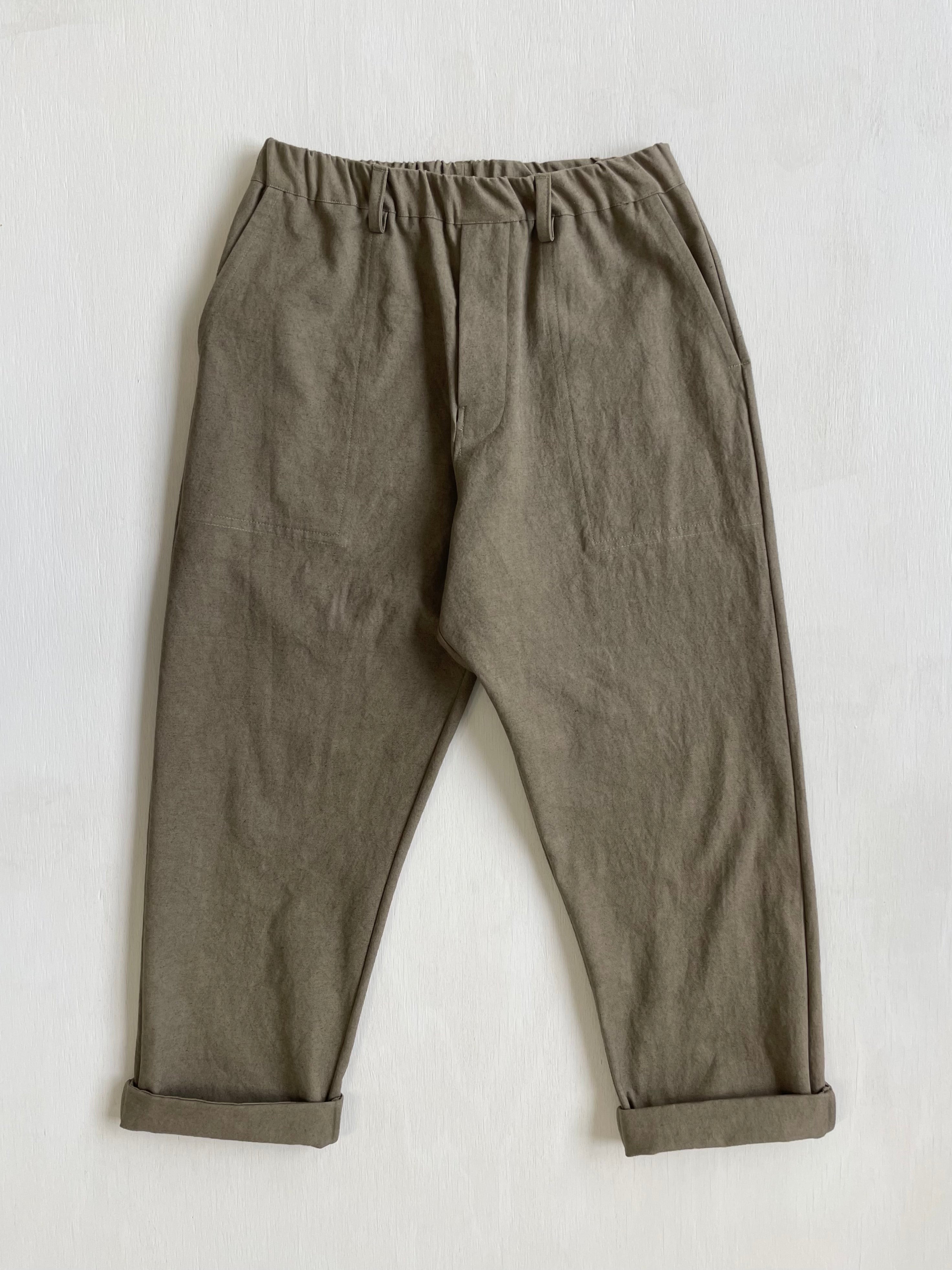 Work Pants in Cotton/Linen Canvas – of — nothing