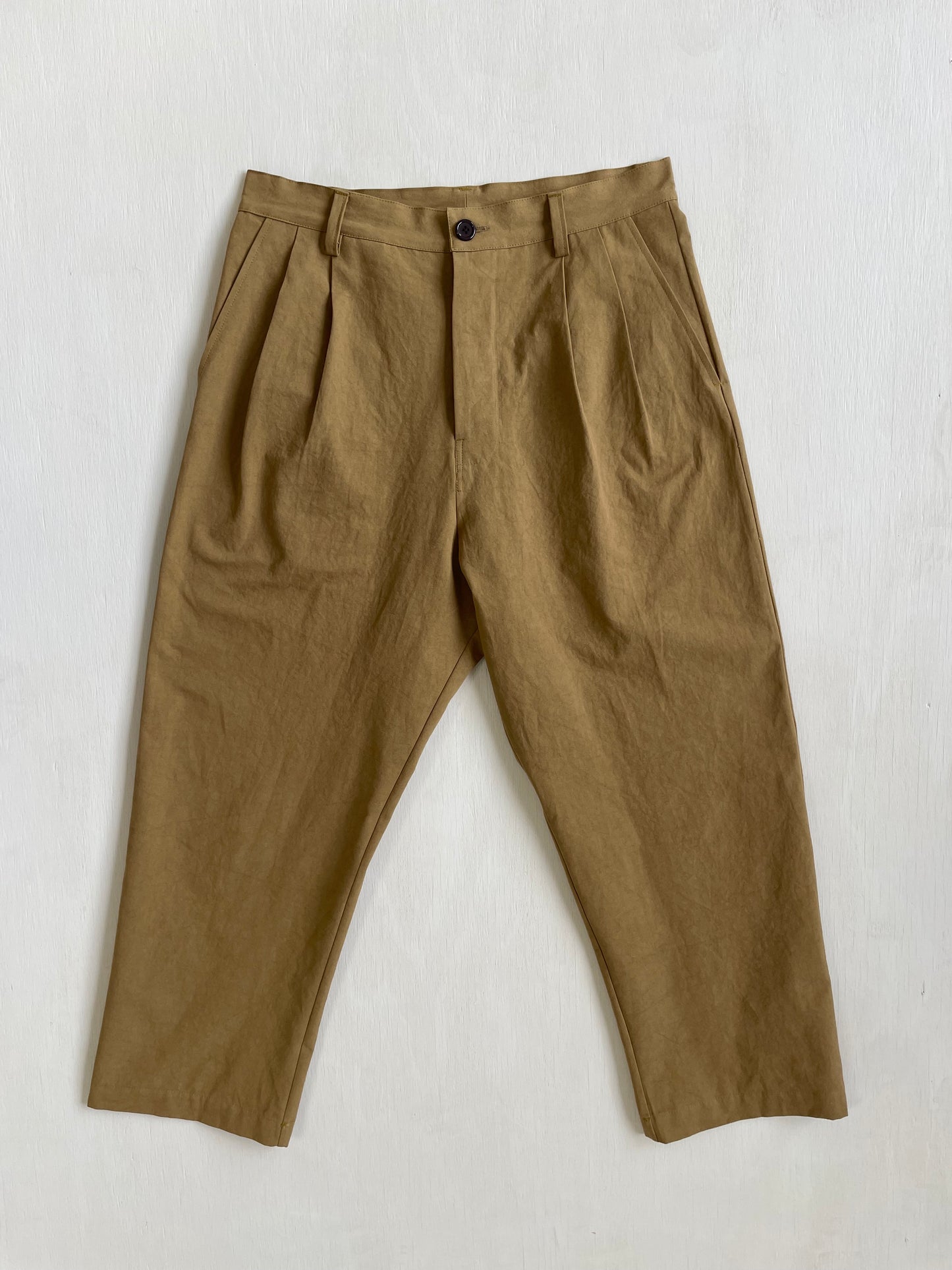 Dress Pants in Cotton Plain Weave