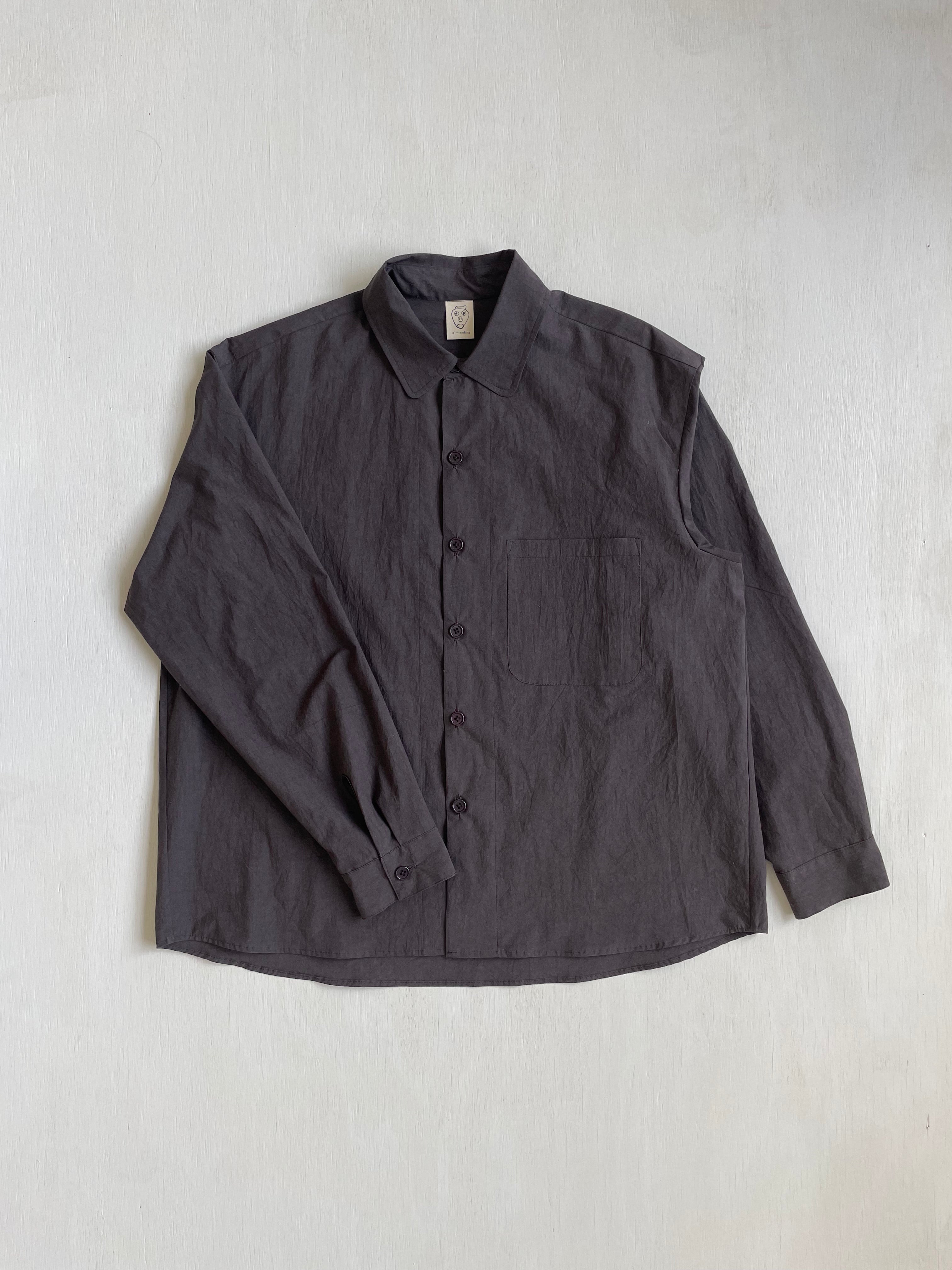 Tent Shirt in Cotton Typewriter Cloth – of — nothing