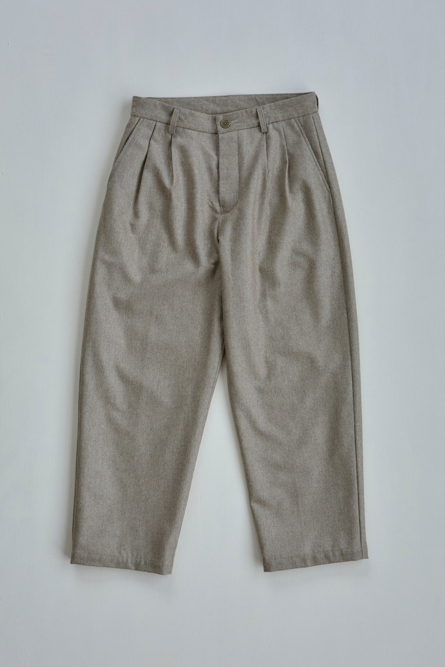 Dress Pants in Wool / Cashmere Flannel