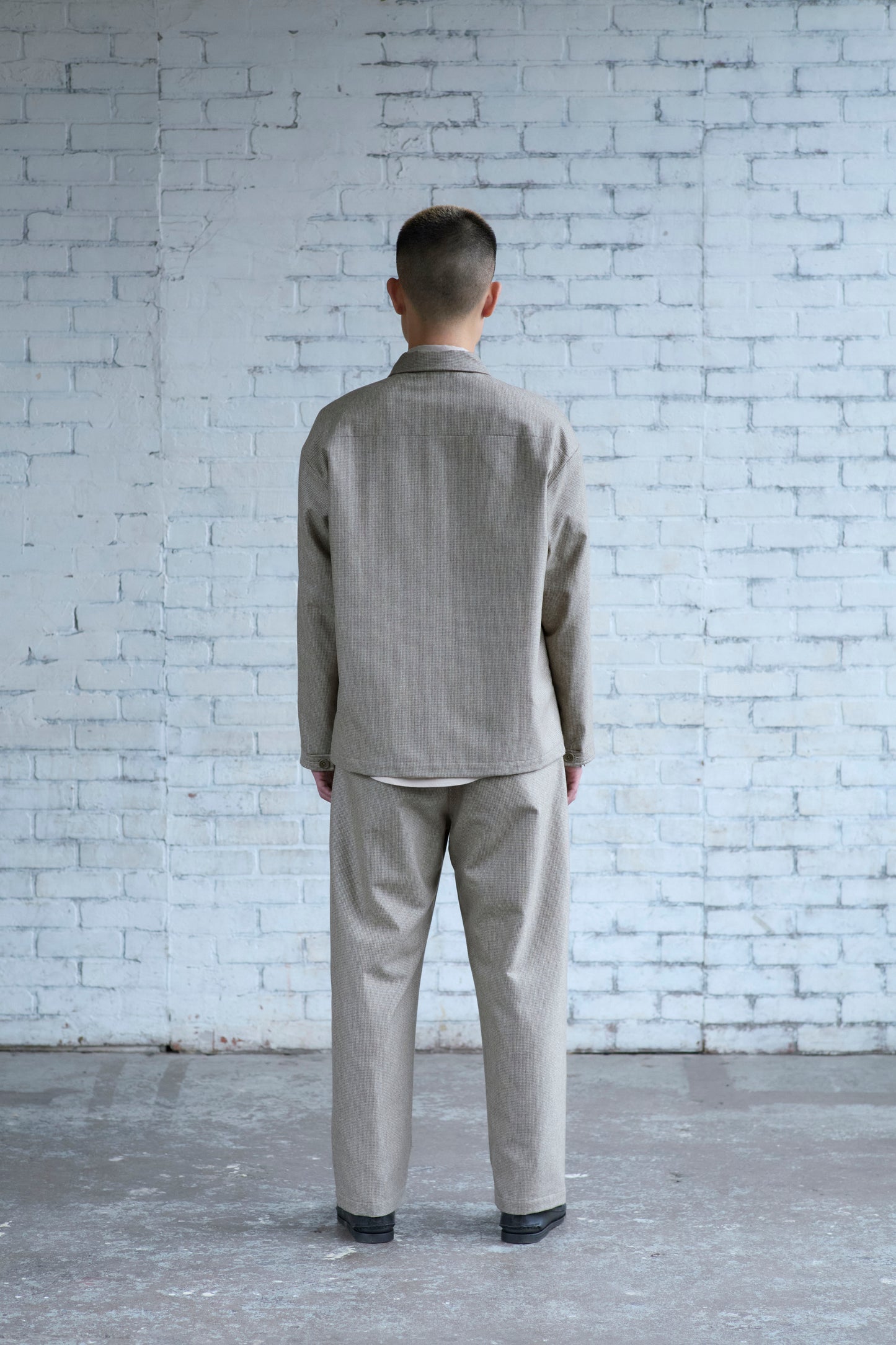 Work Shirt in Wool / Cashmere Flannel