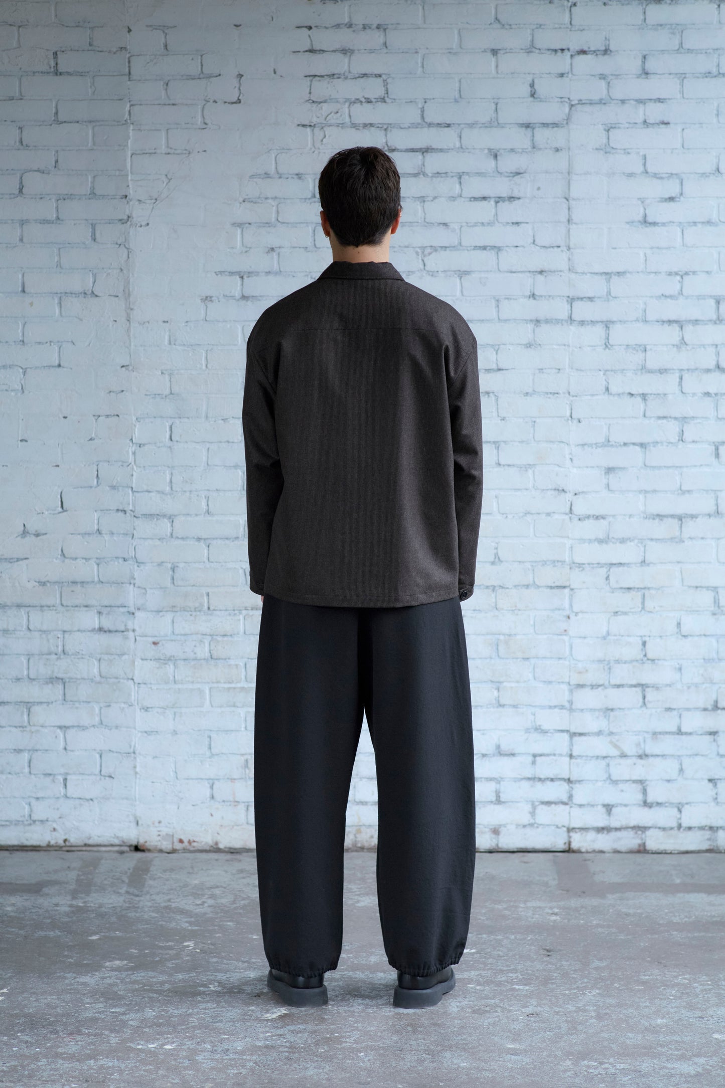 Work Shirt in Wool / Cashmere Flannel