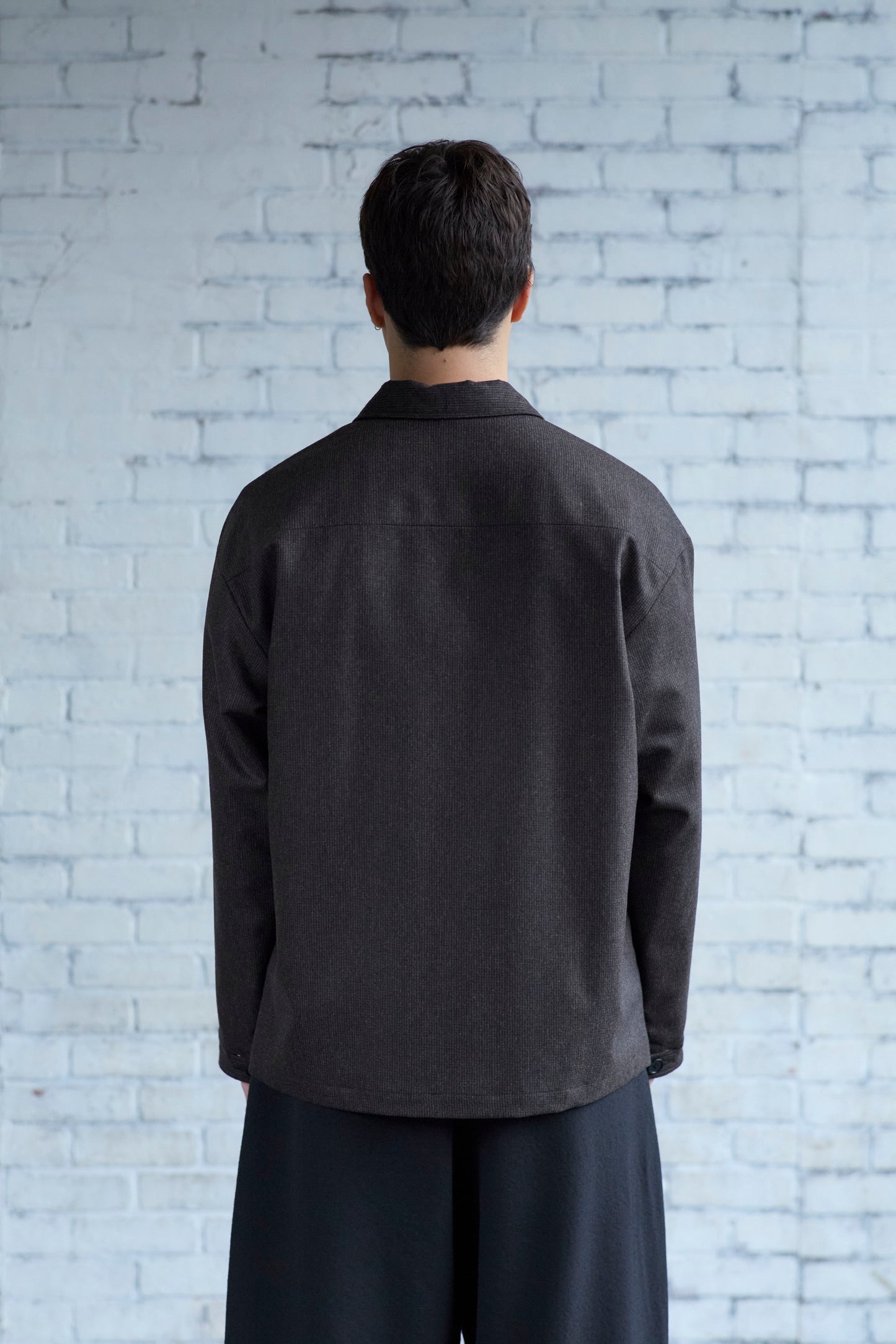 Work Shirt in Wool / Cashmere Flannel