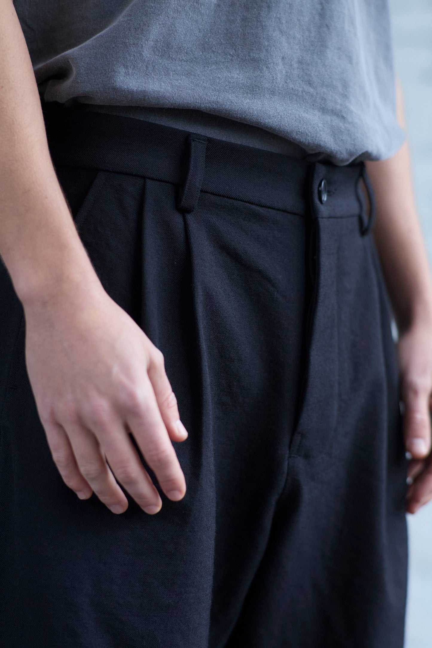 Dress Pants in Wool Gabardine