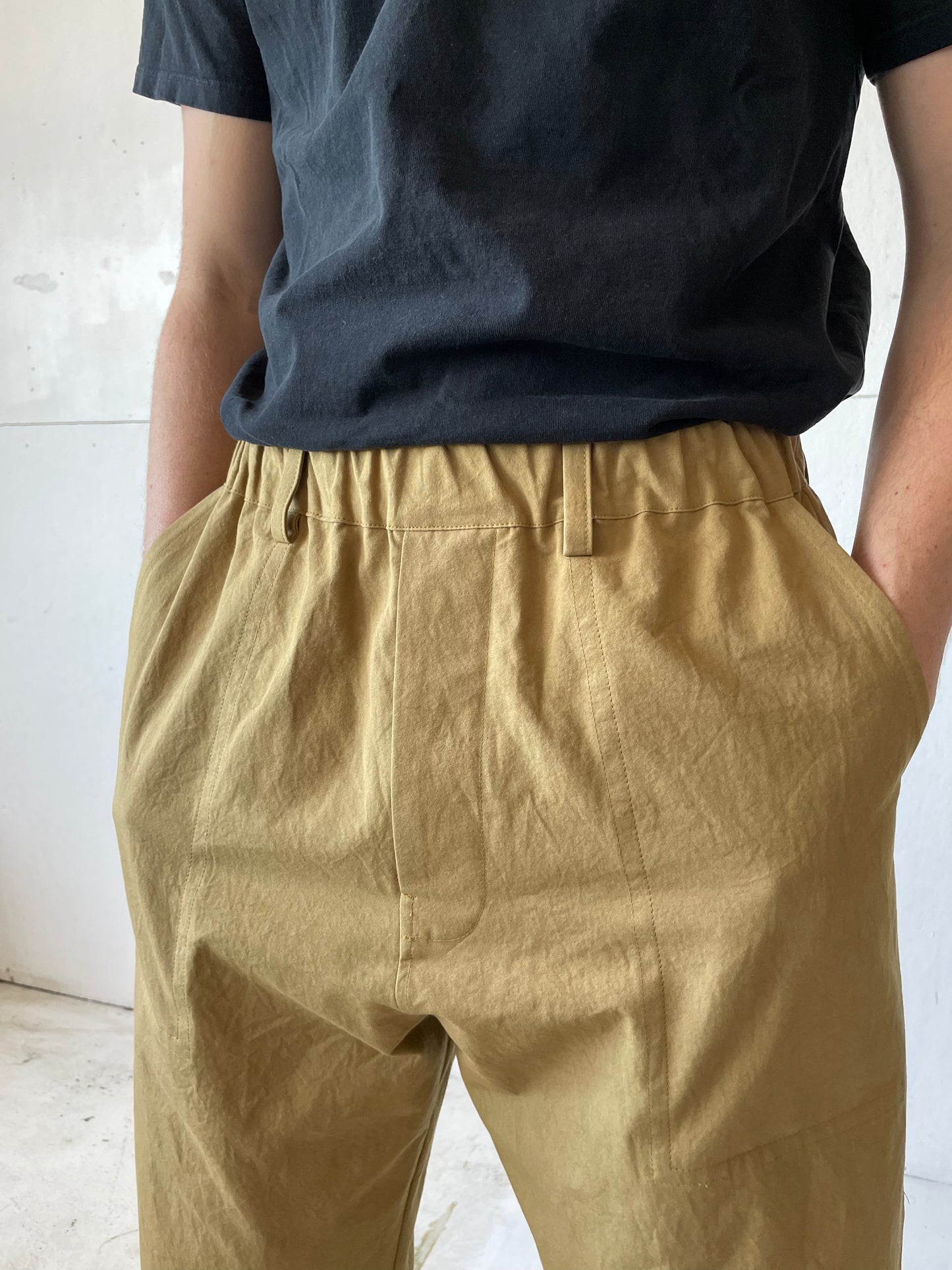 Work Pants in Cotton Plain Weave