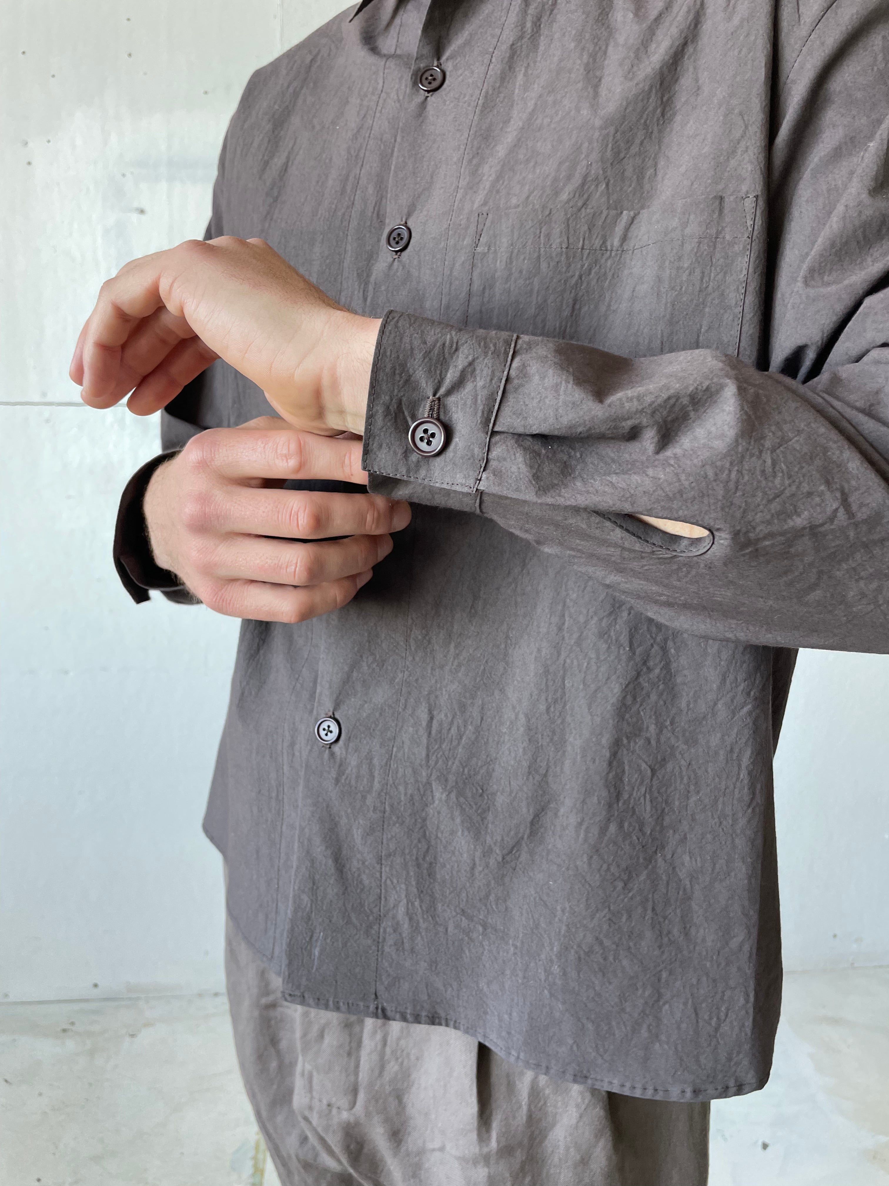 Tent Shirt in Cotton Typewriter Cloth